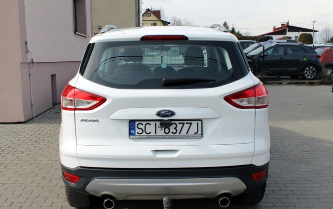 Ford Kuga cena 61900 przebieg: 179700, rok produkcji 2016 z Skoczów małe 232